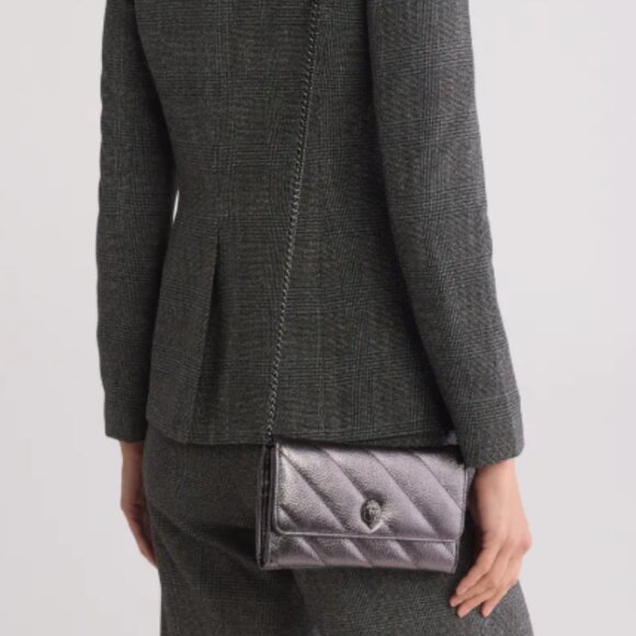 Kurt Geiger Soho Leather Wallet on a Chain NWT - Picture 2 of 6